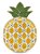 Shiny Pineapple Visor Clip Scentportable Holder - Imagem 1