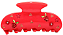 Emi Jay Sweetheart Hair Claw Clip in Berry Beach Club - Imagem 1