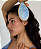 Emi Jay Flat Hair Brush in Blue Sugar - Imagem 3