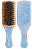 Emi Jay Mini Boar Bristle Hair Brush Blue Sugar - Imagem 1