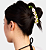 Chunks Medium Banana Hair Clip in Sweet Pea - Imagem 3