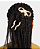Chunks Large Cream Bow Hair Pin - Imagem 2