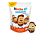 Kinder Kinderini Shortbread Cookies, Crunchy Biscuits Snack with Fun Expressions - Imagem 1