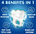 ARM & HAMMER Therabreath Fluoride Toothpaste - Imagem 2