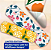 Band-Aid Brand Flexible Fabric Bandages, Wildflower, Assorted - Imagem 3