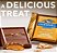 Ghirardelli Milk Chocolate Candy SQUARES with Caramel Waffle Cone Filling - Imagem 3