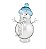 Sparkly Snowman Nightlight Wallflowers Fragrance Plug - Imagem 1