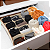 Organizador de Gavetas OrganiBox 36X36 c/ 16 divisões - Imagem 7