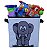 Caixa Organizadora de Brinquedos Infantil - Estampada - Imagem 6
