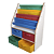 Revisteiro Porta Livros Infantil Com 4 Gavetas Organizadoras - Imagem 1