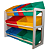 ORGANIZADOR DE BRINQUEDO ESTANTE INFANTIL COLORIDO - Imagem 1