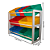 ORGANIZADOR DE BRINQUEDO ESTANTE INFANTIL COLORIDO - Imagem 8