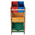 ORGANIZADOR DE BRINQUEDO COMPACTO INFANTIL COLORIDO - Imagem 1