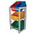 ORGANIZADOR DE BRINQUEDO COMPACTO INFANTIL COLORIDO - Imagem 2
