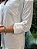 Camisa Feminina Tradicional Viscose Elastano Off-White - Imagem 3