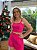 Top Cropped Feminino Alfaiataria Amarração Rosa Choque - Imagem 2