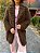 Maxi Casaco Feminino Faux-Fur Teddy Marrom - Imagem 1