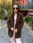 Maxi Casaco Feminino Faux-Fur Teddy Marrom - Imagem 2