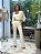 Pantalona Feminina Alfaiataria Malu Off-White - Imagem 2