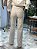 Pantalona Feminina Alfaiataria Malu Off-White - Imagem 4