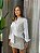 Camisa Feminina Oversized Tricoline Branca - Imagem 3