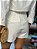 Shorts Feminino Alfaiataria Livia Off-White - Imagem 4
