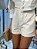 Shorts Feminino Alfaiataria Livia Off-White - Imagem 1