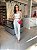 Calça Feminina Reta Alfaiataria Helena Off-White - Imagem 5