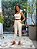 Calça Feminina Reta Alfaiataria Helena Off-White - Imagem 1