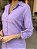 Camisa Feminina Tradicional Viscose Elastano Lavanda - Imagem 5