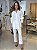 Camisa Feminina Oversized Linho 100% Branco - Imagem 2
