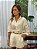 Camisa Feminina Oversized Linho 100% Branco - Imagem 3