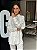 Camisa Feminina Oversized Linho 100% Branco - Imagem 7