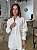 Camisa Feminina Oversized Linho 100% Branco - Imagem 5