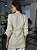 Maxi Blazer Feminino Alfaiataria Manga 7/8 Natural - Imagem 5
