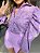 Camisa Feminina Princesa Laise Super Bordada Manga Bufante Lavanda - Imagem 5