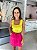 Top Cropped Feminino Tricô Faixa Alça Larga Lima - Imagem 1
