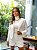 Casaqueto Feminino Tweed Forrado Branco - Imagem 3