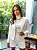 Casaqueto Feminino Tweed Forrado Branco - Imagem 2