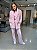 Maxi Casaco Feminino Faux-Fur Teddy Rosa Chá - Imagem 2