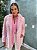 Maxi Casaco Feminino Faux-Fur Teddy Rosa Chá - Imagem 7