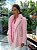 Maxi Casaco Feminino Faux-Fur Teddy Rosa Chá - Imagem 5