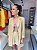 Maxi Blazer Feminino Alfaiataria Oversized Bárbara Camel - Imagem 1
