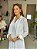 Camisa Cropped Feminina Laise Bordada Branca - Imagem 8