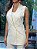 Maxi Colete Feminino Alfaiataria Off-White - Imagem 5