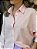 Camisa Feminina Oversized Algodão Flame Rosa Bebê - Imagem 3