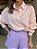 Camisa Feminina Oversized Algodão Flame Rosa Bebê - Imagem 2