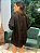 Camisa Feminina Oversized Linho 100% Preto - Imagem 5