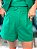 Shorts Feminino Alfaiataria Livia Verde Bandeira - Imagem 1