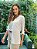 Blusa Feminina Alça Clássica Viscose Elastano Off-White - Imagem 6